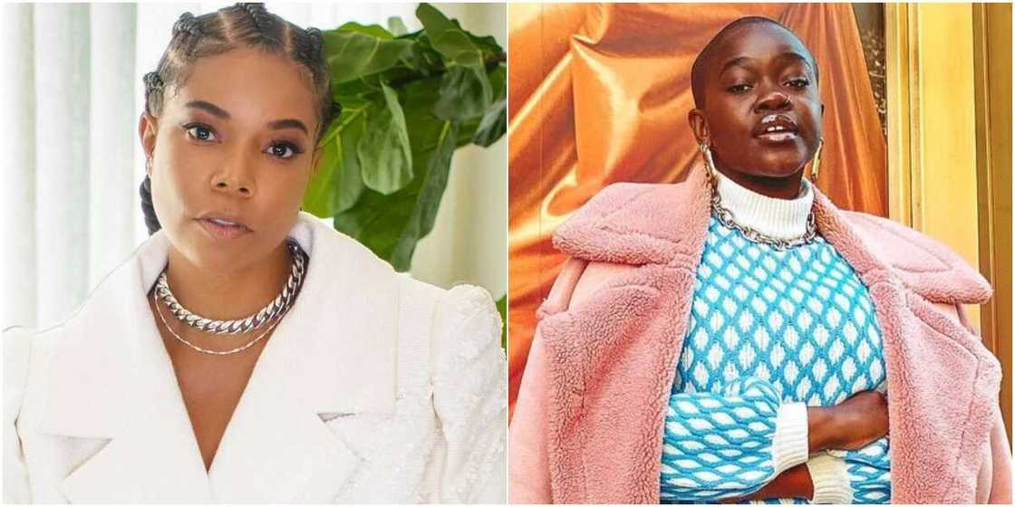 Gabrielle Union and Kenyan confidence queen Achieng Agutu Gabrielle Union and Kenyan confidence queen Achieng Agutu