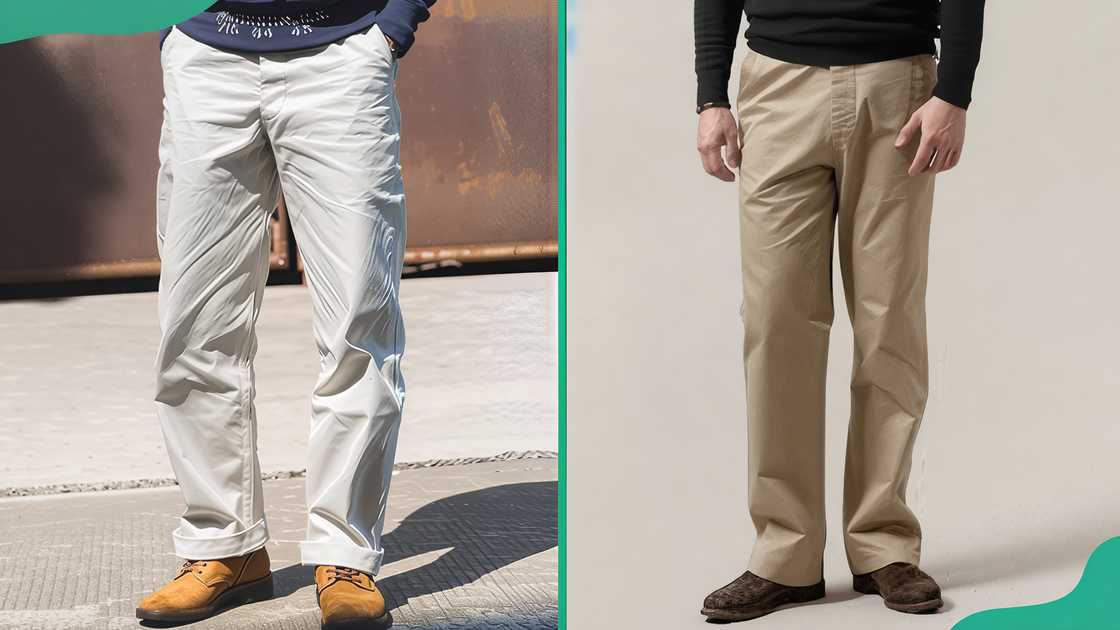 Chinos and khaki trousers Chinos and khaki trousers