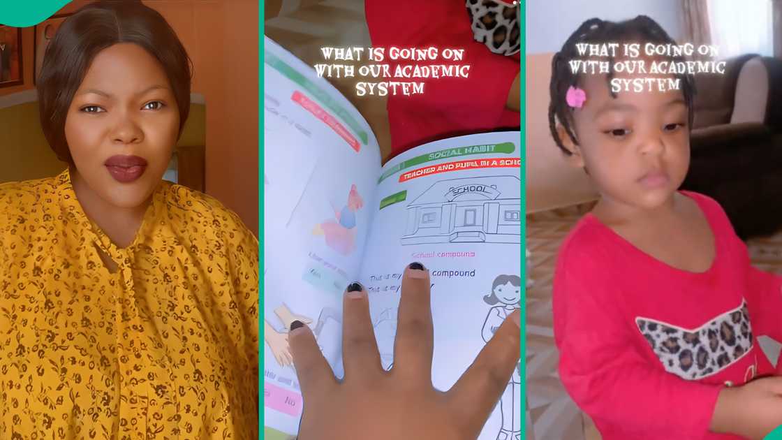 Woman laments the kind of homework school gave to her 2-year-old daughter Woman laments the kind of homework school gave to her 2-year-old daughter