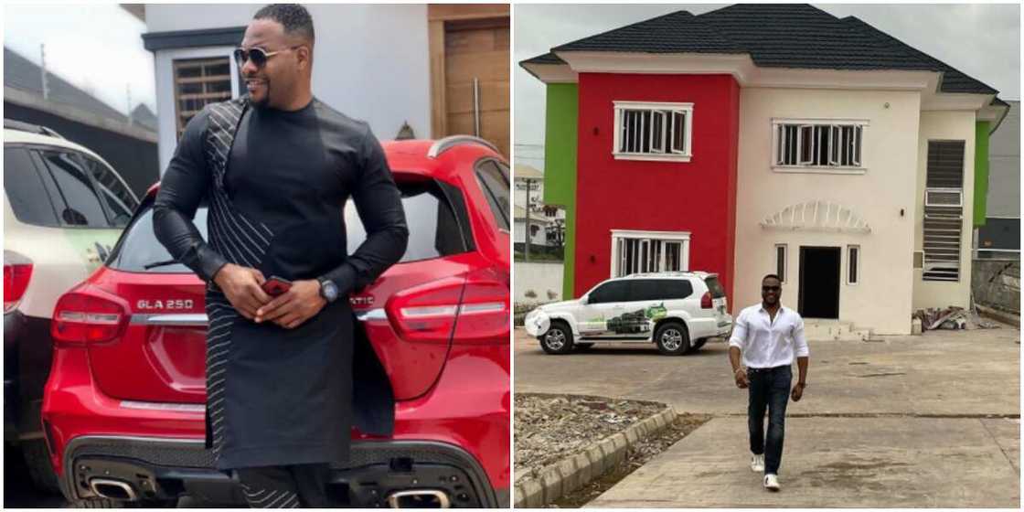 Bolanle Ninalowo Officially Becomes a Landlord in Ibadan as He Acquires first home, Shares Photos