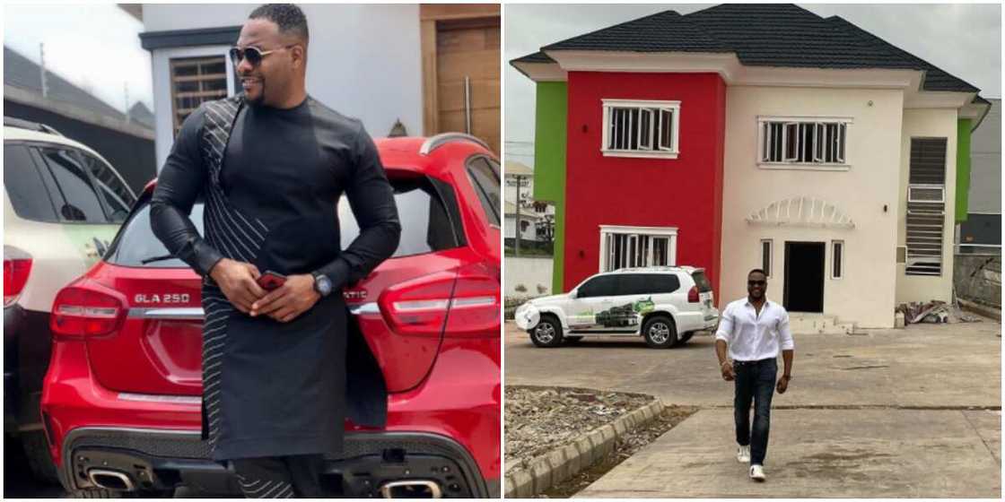 Bolanle Ninalowo Officially Becomes a Landlord in Ibadan as He Acquires first home, Shares Photos Bolanle Ninalowo Officially Becomes a Landlord in Ibadan as He Acquires first home, Shares Photos