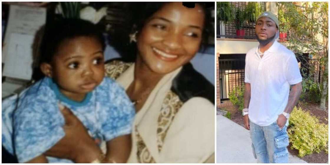 Nigerian journalist describes Davido's late mum as very generous, singer reacts Nigerian journalist describes Davido's late mum as very generous, singer reacts