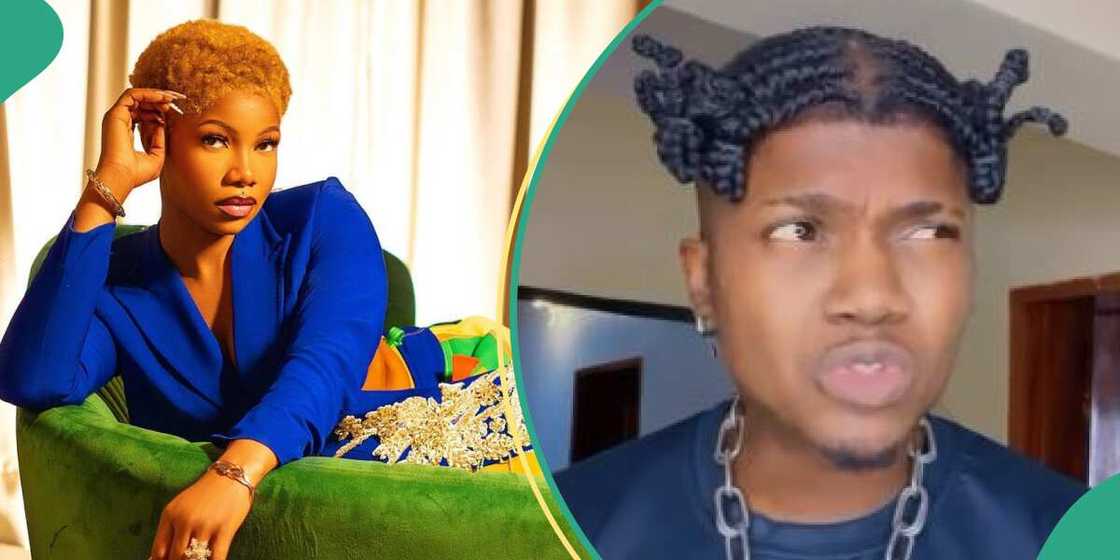 Man claims he sent $20k to BBNaija Tacha to sit with him at event. Man claims he sent $20k to BBNaija Tacha to sit with him at event.
