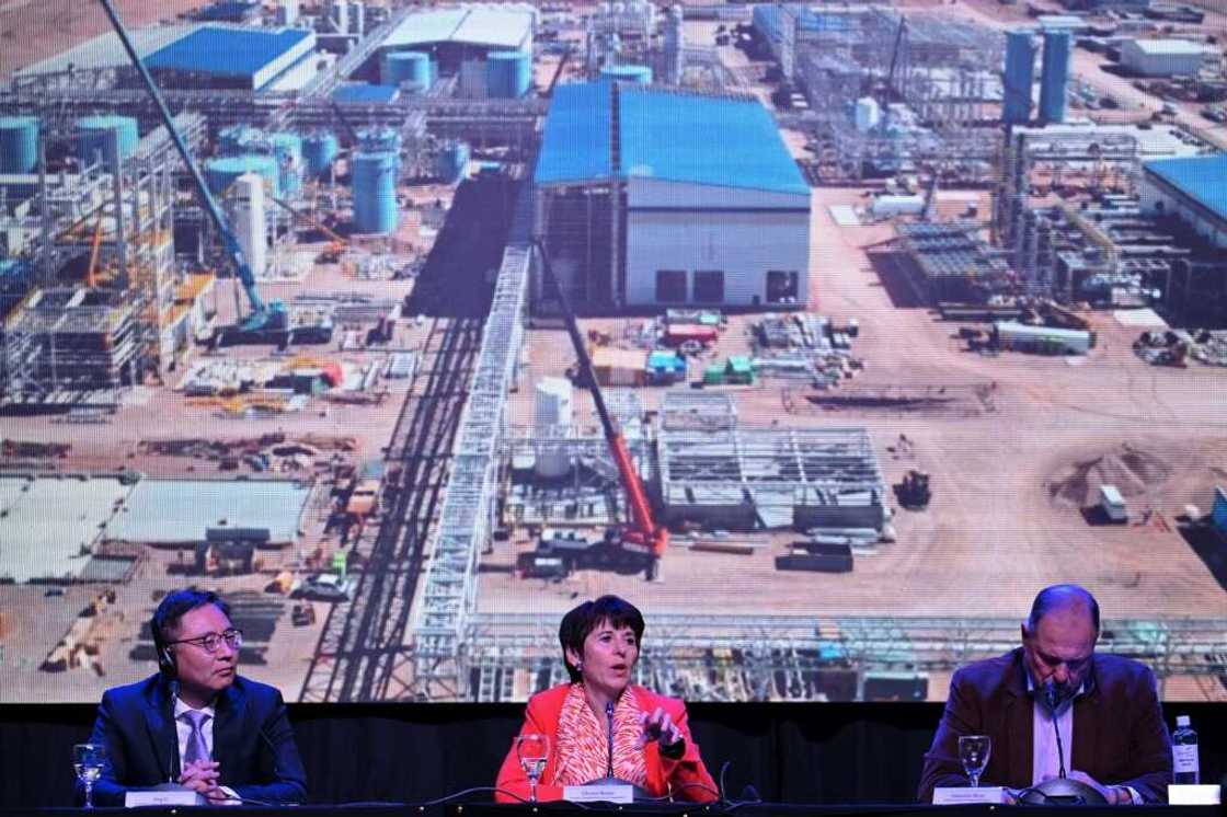 Eramet CEO Christel Bories said the plant would produce up to 24,000 tons of battery-grade lithium carbonate per year at full capacity Eramet CEO Christel Bories said the plant would produce up to 24,000 tons of battery-grade lithium carbonate per year at full capacity