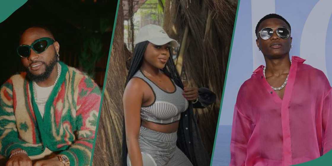 Saida BOJ brags about her worth using Davido and Wizkid. Saida BOJ brags about her worth using Davido and Wizkid.