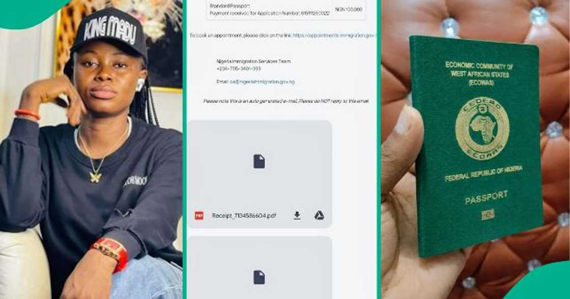Lady shares how she secured Nigerian passport in just 21 days. Lady shares how she secured Nigerian passport in just 21 days.
