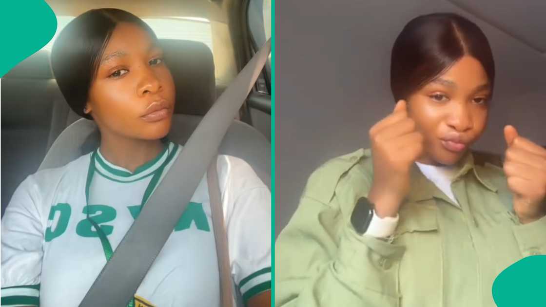 Davido smiles at female fan during convoy drive through road.