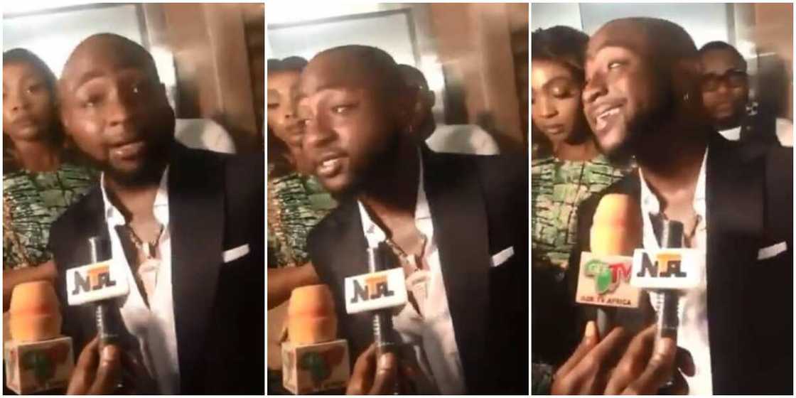 End SARS: Nigerians react as Davido denies being part of protest (video)