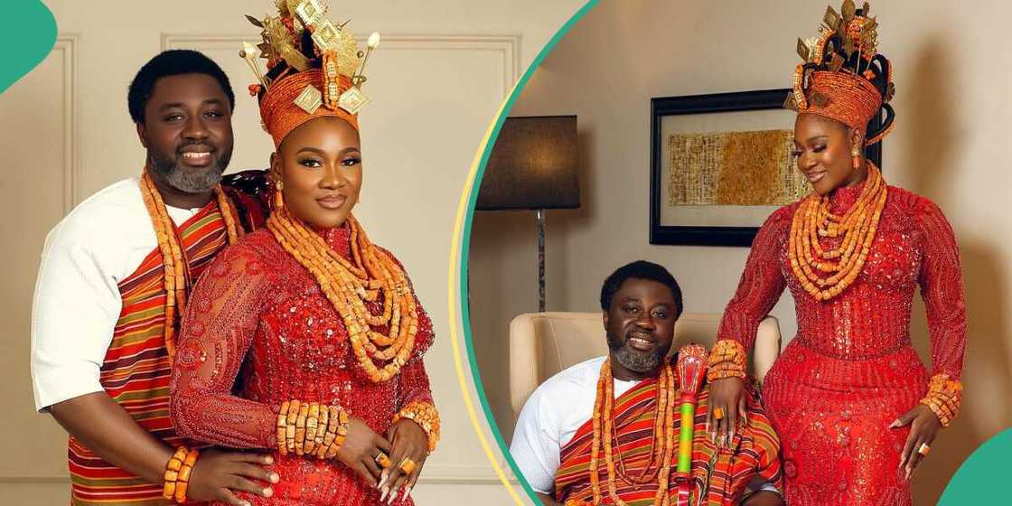 Mercy Johnson and husband, Prince Okojie Mercy Johnson and husband, Prince Okojie