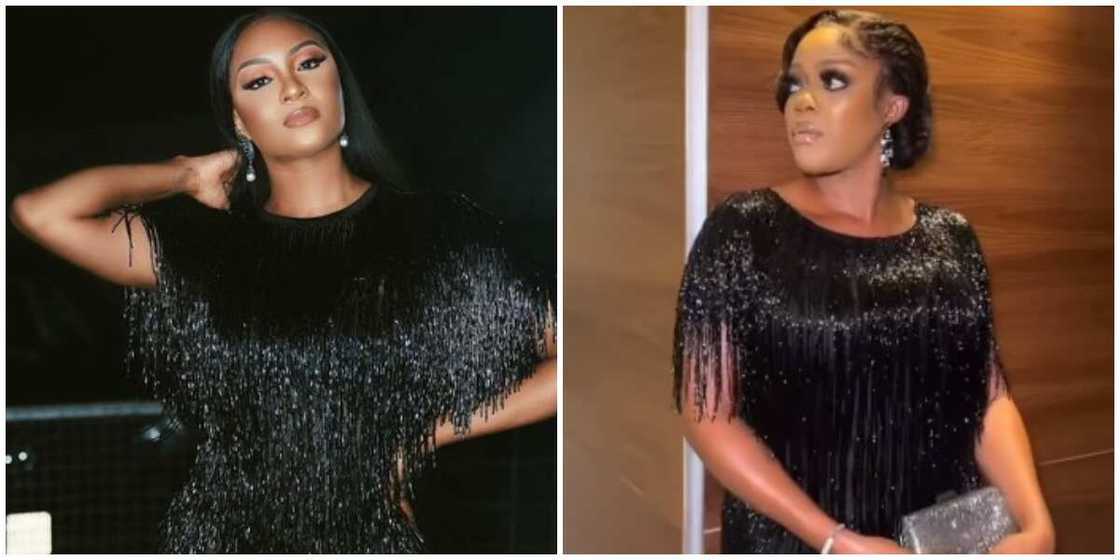 Photos of Osas Ighodaro and Eve Esin. Photos of Osas Ighodaro and Eve Esin.
