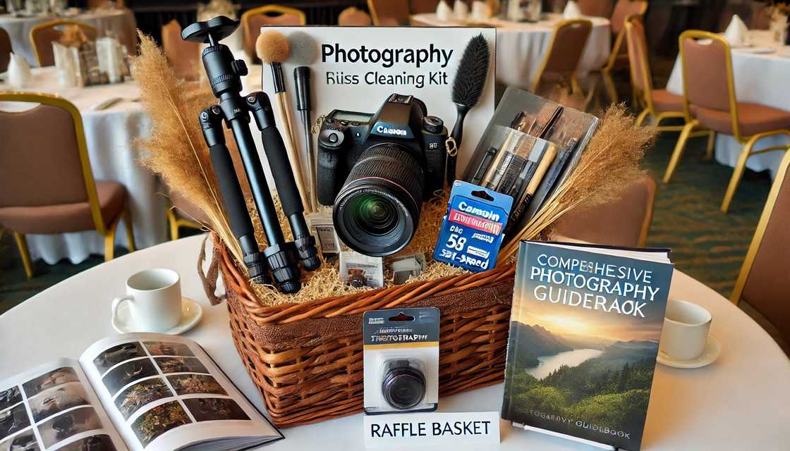 Photography basket for work