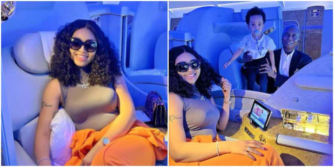 Regina Daniels and family Regina Daniels and family