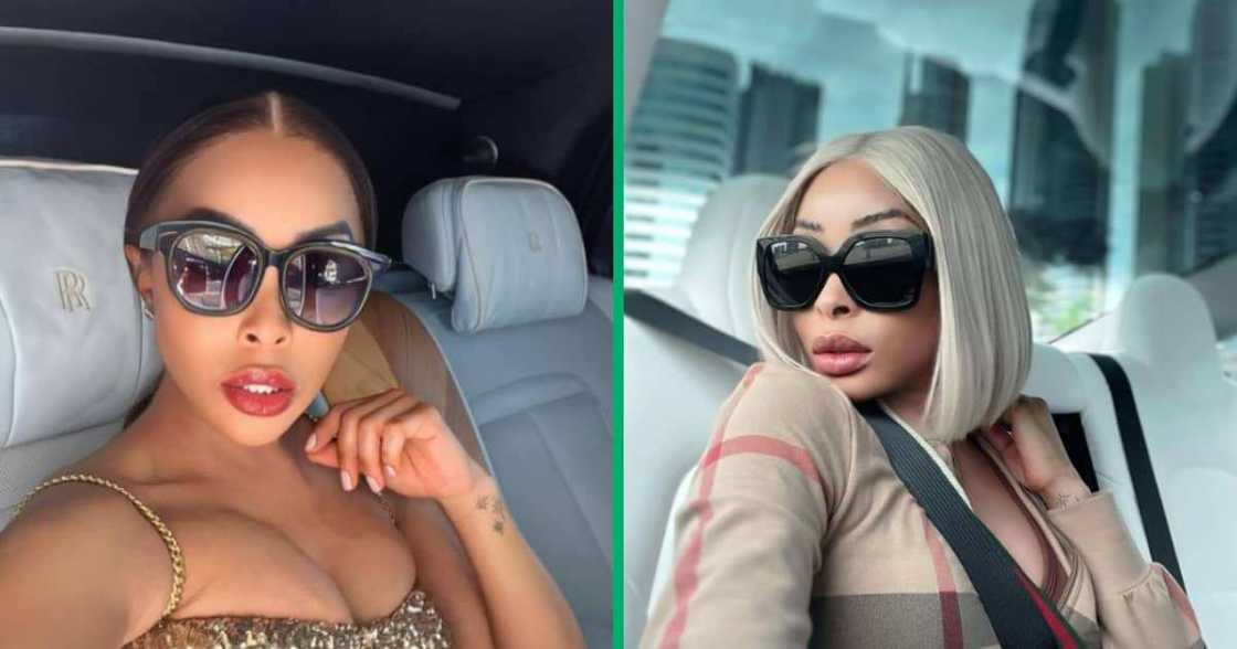 Netizens roasted Khanyi Mbau for bleaching her skin too much Netizens roasted Khanyi Mbau for bleaching her skin too much