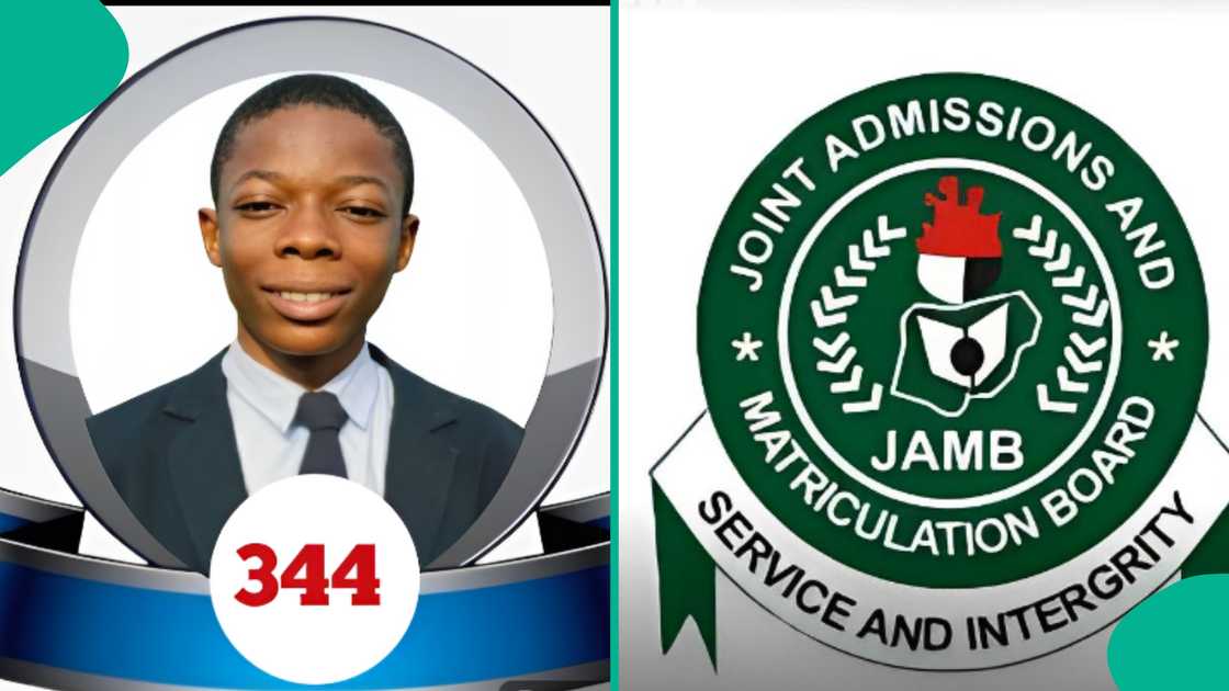 Boy clears his JAMB with good result. Boy clears his JAMB with good result.