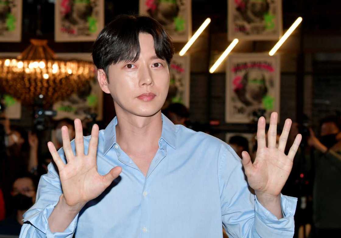 Park Hae-Jin during a press conference of MBC drama 'Kkondae Intern' at a cafe in Seoul, South Korea Park Hae-Jin during a press conference of MBC drama 'Kkondae Intern' at a cafe in Seoul, South Korea