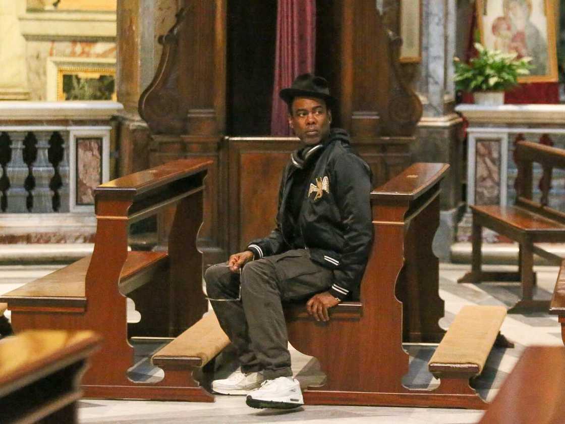 Chris Rock in Rome, Italy Chris Rock in Rome, Italy