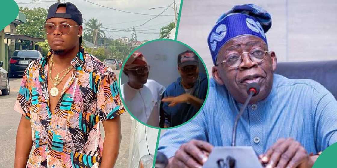 Photos of Lege Miamii, Bola Ahmed and Sanwo-olu Photos of Lege Miamii, Bola Ahmed and Sanwo-olu