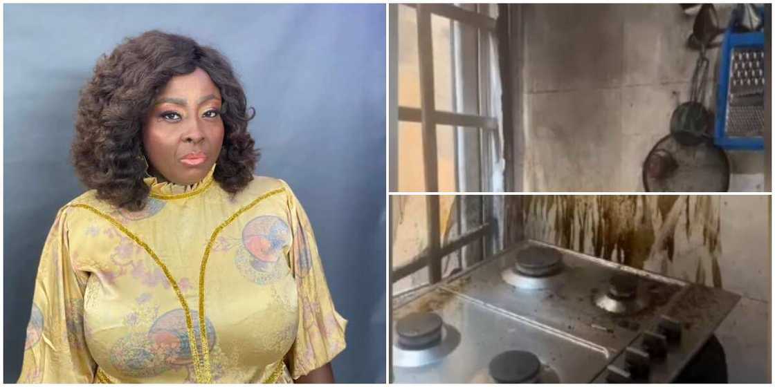 OAP Lolo, Fire in OAP Lolo's house OAP Lolo, Fire in OAP Lolo's house