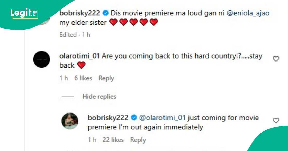 Bobrisky shares plans to return to Nigeria with curious fan. Bobrisky shares plans to return to Nigeria with curious fan.