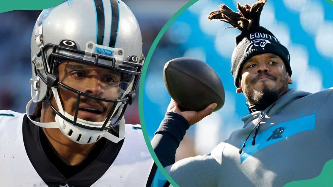 Former NFL player Cam Newton Former NFL player Cam Newton