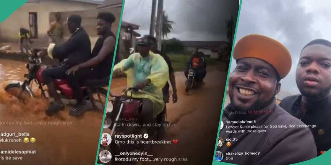 Photos of Cute Abiola, Kogbagidi and OGB Recent on bike Photos of Cute Abiola, Kogbagidi and OGB Recent on bike