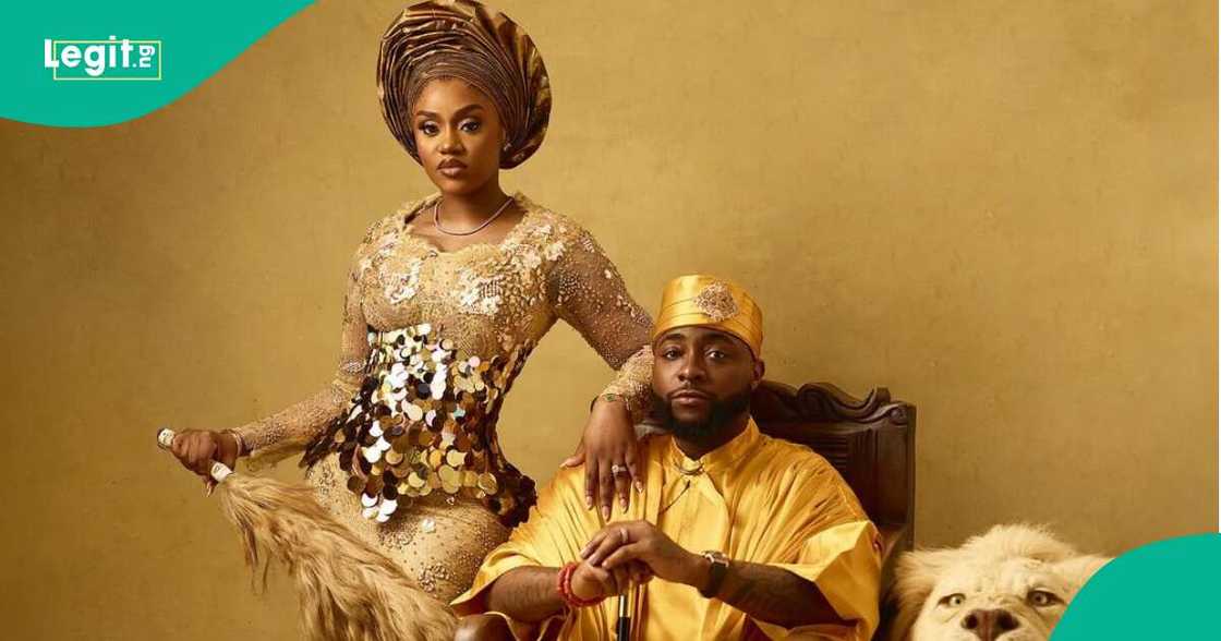 Davido and Chioma's pre-wedding images.