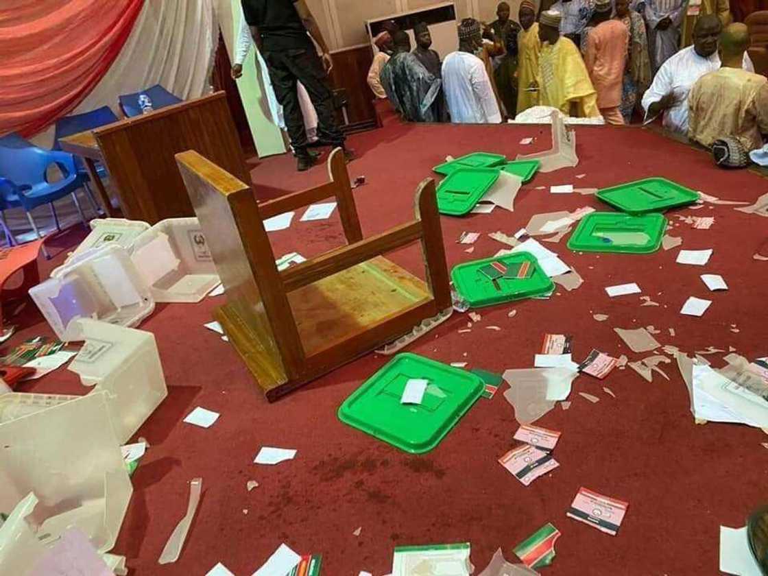 Yanzu-yanzu: Rikici ya barke wajen zaben shugabannin PDP a Kaduna