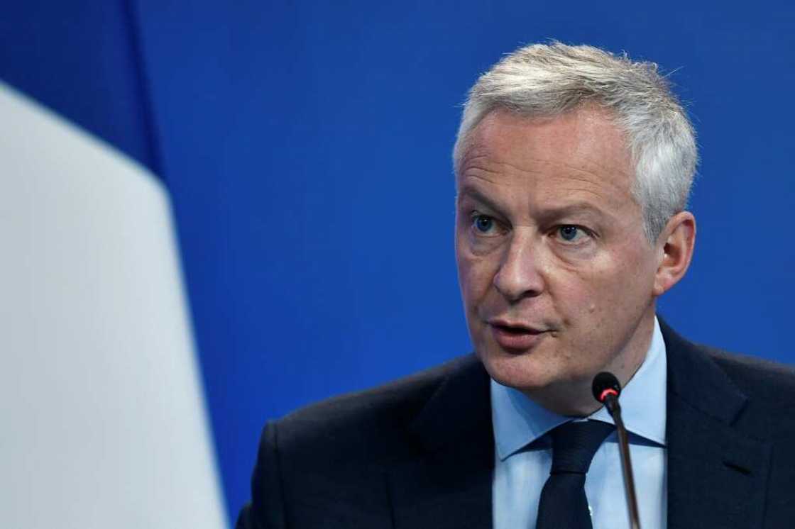 "This is not a restrictive budget, nor an easy one," Finance Minister Bruno Le Maire said at a press conference "This is not a restrictive budget, nor an easy one," Finance Minister Bruno Le Maire said at a press conference