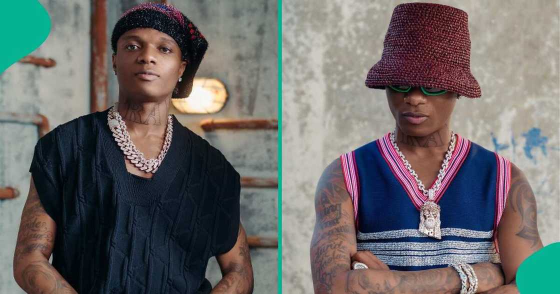 Wizkid celebrates 13 years after releasing his first album, Superstar. Wizkid celebrates 13 years after releasing his first album, Superstar.
