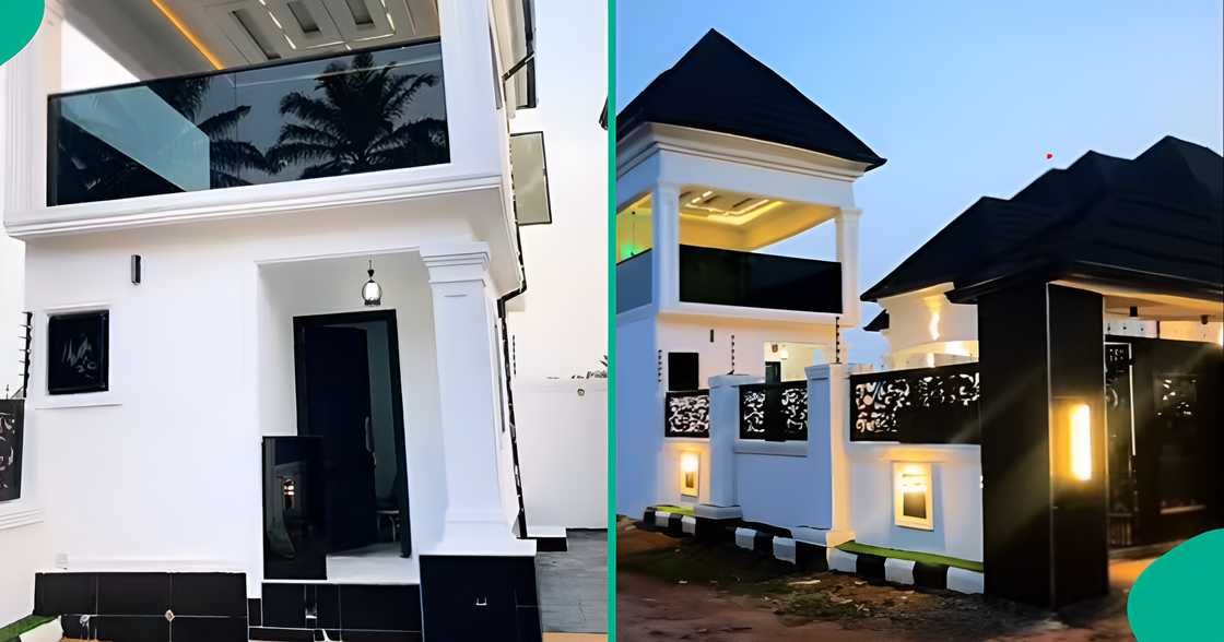Man shows off building he built from scratch Man shows off building he built from scratch