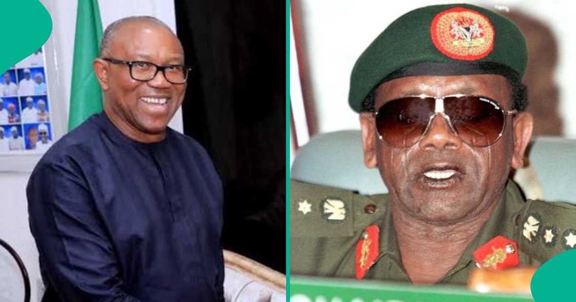 Peter Obi of the Labour Party has clarified his engagement with former military head of state, late General Sani Abacha. Peter Obi of the Labour Party has clarified his engagement with former military head of state, late General Sani Abacha.