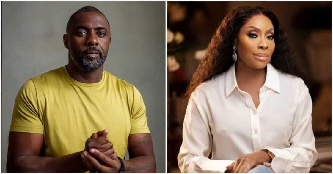 Photos of Idris Elba and Mo Abudu Photos of Idris Elba and Mo Abudu