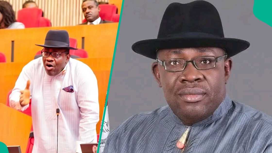 Former governor of Bayelsa, Seriake Dickson, addresses rumours of a PDP to ADC defection ahead of 2027 election. Former governor of Bayelsa, Seriake Dickson, addresses rumours of a PDP to ADC defection ahead of 2027 election.