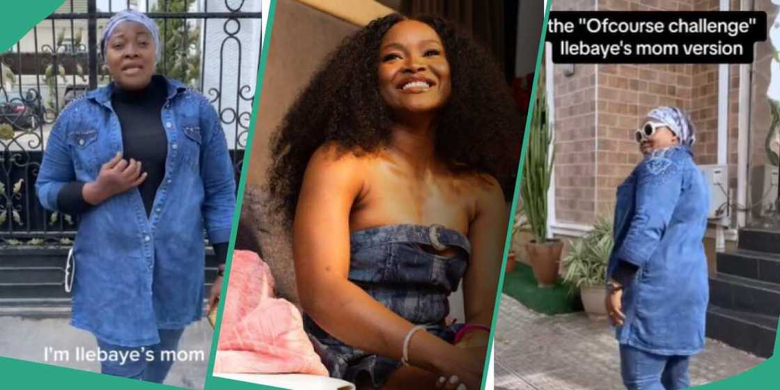 BBNaija star Ilebaye's mother's 'ofcos' challenge.