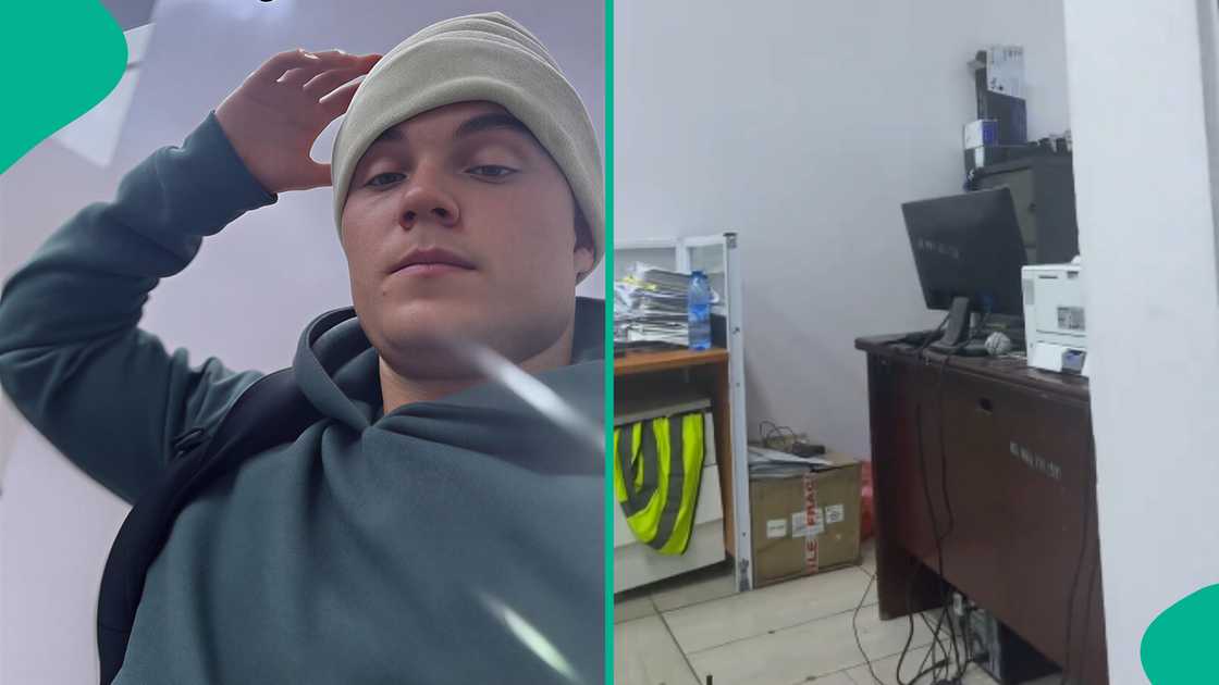 White streamer who visited Nigeria makes video from Nigerian police station, says he will get deported White streamer who visited Nigeria makes video from Nigerian police station, says he will get deported