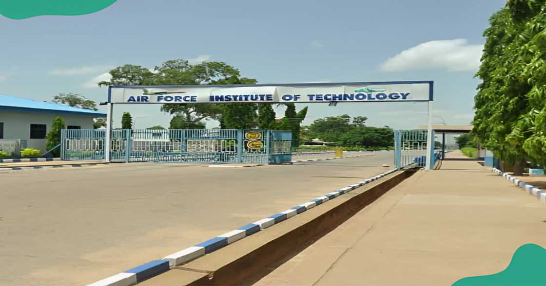 The Air Force Institute of Technology entrance