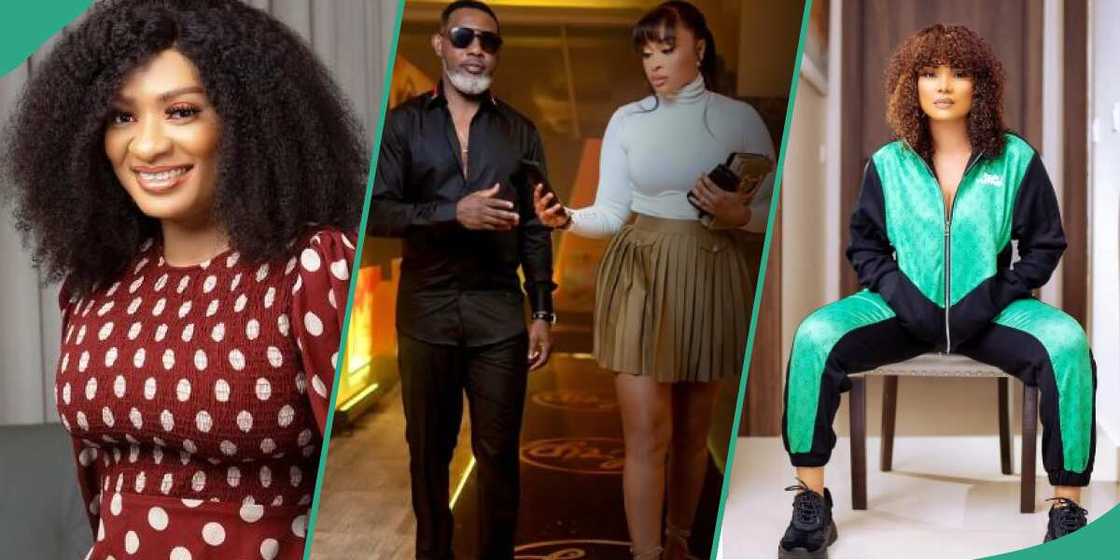 May Edochie, AY and his wife Mabel with Iyabo Ojo May Edochie, AY and his wife Mabel with Iyabo Ojo