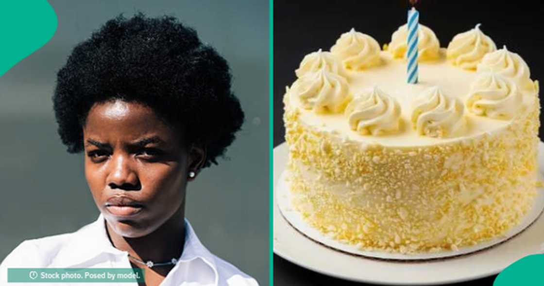 Baker shares her experience with a client who asked her to eat the cake meant for his girlfriend's birthday.