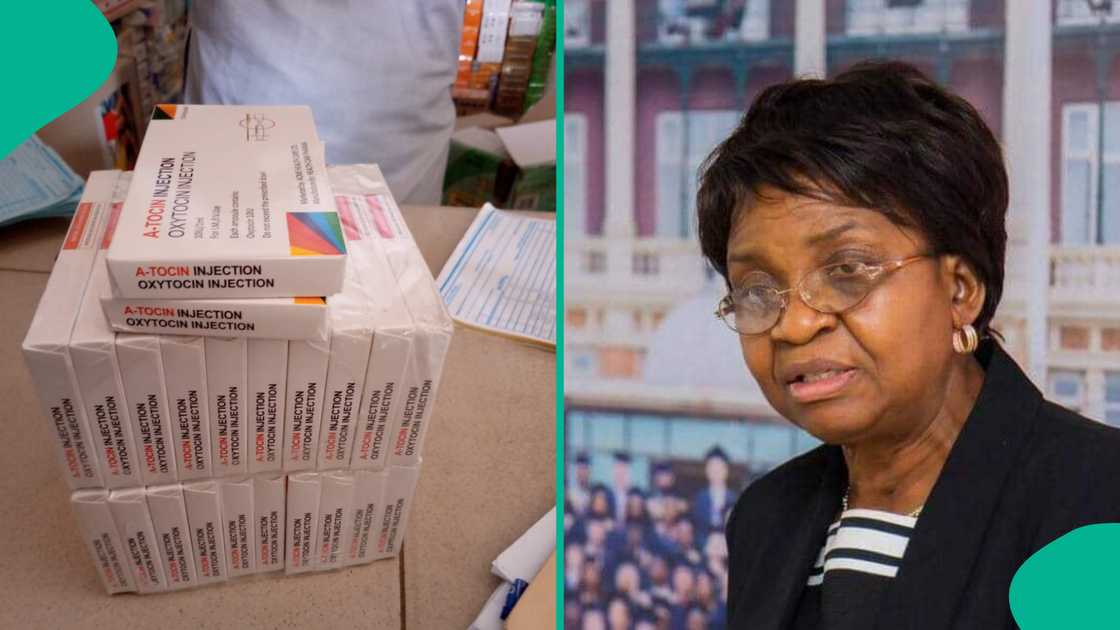 NAFDAC alerts the public to a falsified Gold Vision Oxytocin injection with a fake registration number and asks Nigerians to avoid it. NAFDAC alerts the public to a falsified Gold Vision Oxytocin injection with a fake registration number and asks Nigerians to avoid it.