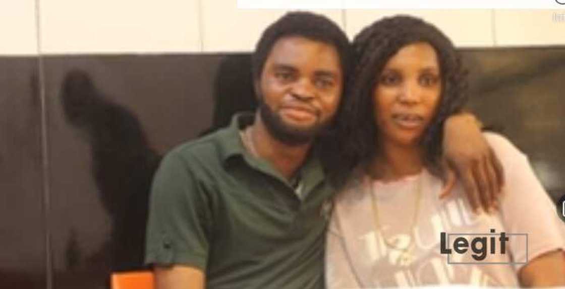 Nigerian lady, Abisola boasts over her man, Olalekan