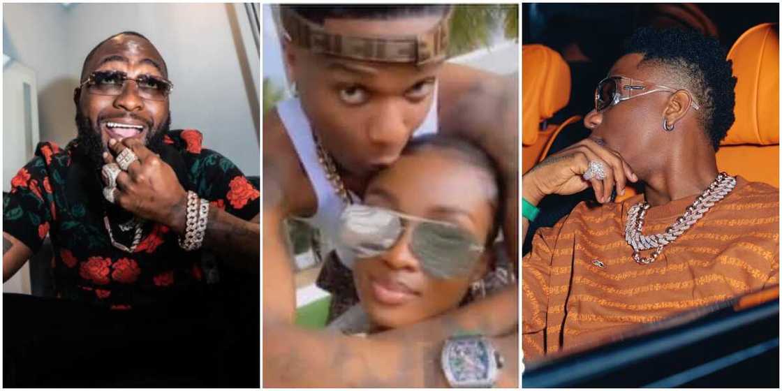 Wizkid's female friend. Wizkid's female friend.