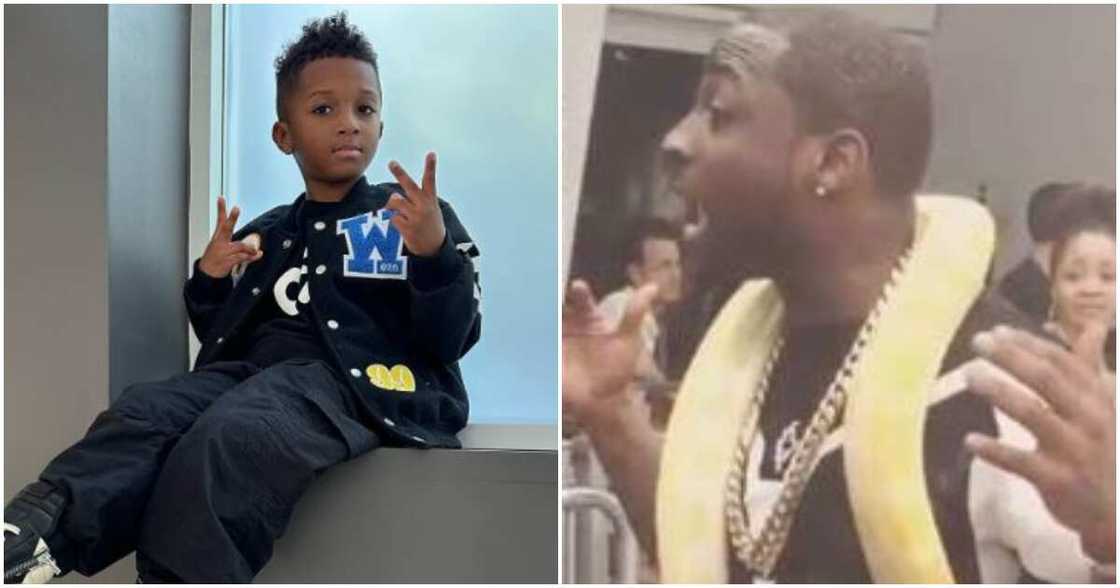 Wizkid's Zion and Davido Wizkid's Zion and Davido
