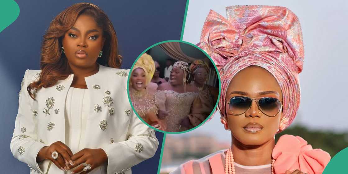 Video of Funke Akindele and Iyabo Ojo at JP 2025 trends Video of Funke Akindele and Iyabo Ojo at JP 2025 trends