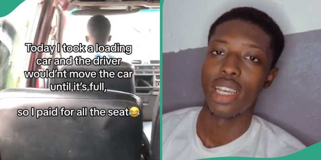 Passsenger deals with driver for getting on his nerves, pays for all the seats in bus Passsenger deals with driver for getting on his nerves, pays for all the seats in bus