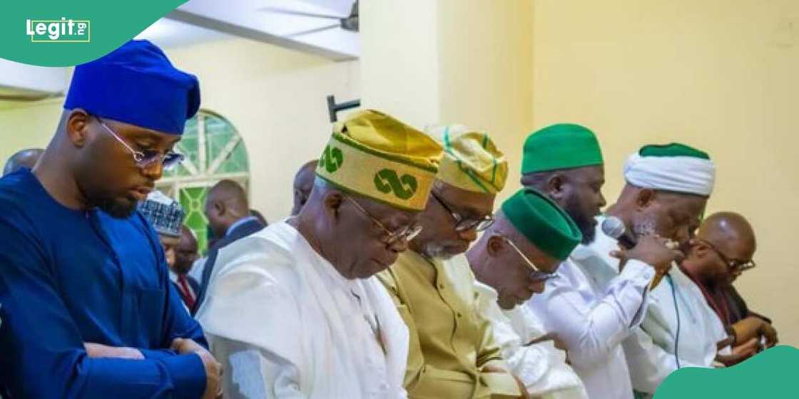 Tinubu sends message to Muslims on Eid-el-Fitr celebration Tinubu sends message to Muslims on Eid-el-Fitr celebration