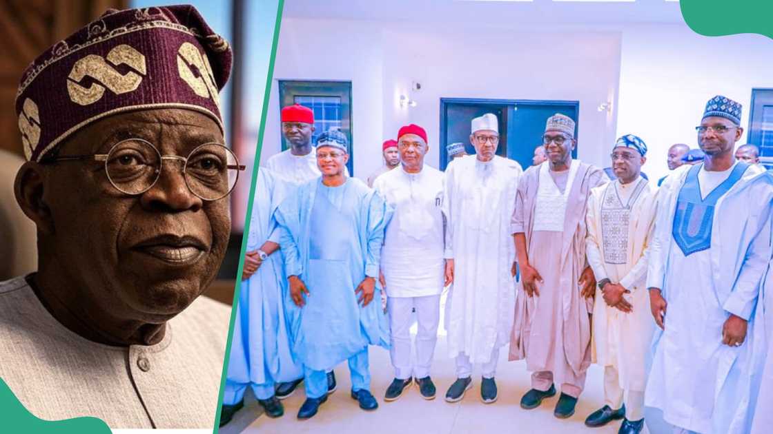 Former President Muhammadu Buhari has said he cannot stop anyone leaving the President Bola Tinubu-led APC. Former President Muhammadu Buhari has said he cannot stop anyone leaving the President Bola Tinubu-led APC.