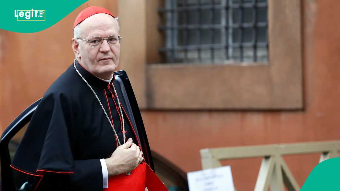 Cardinal Peter Erdo from Hungary.