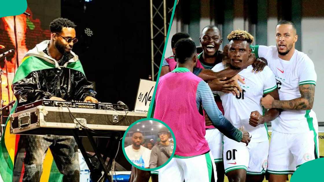 DJ Neptune and Super Eagles.