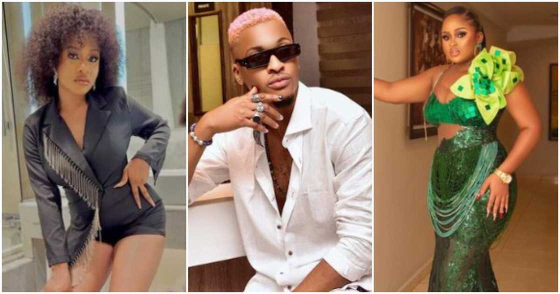 BBNaija ex-housemates Phyna, Groovy, Amaka