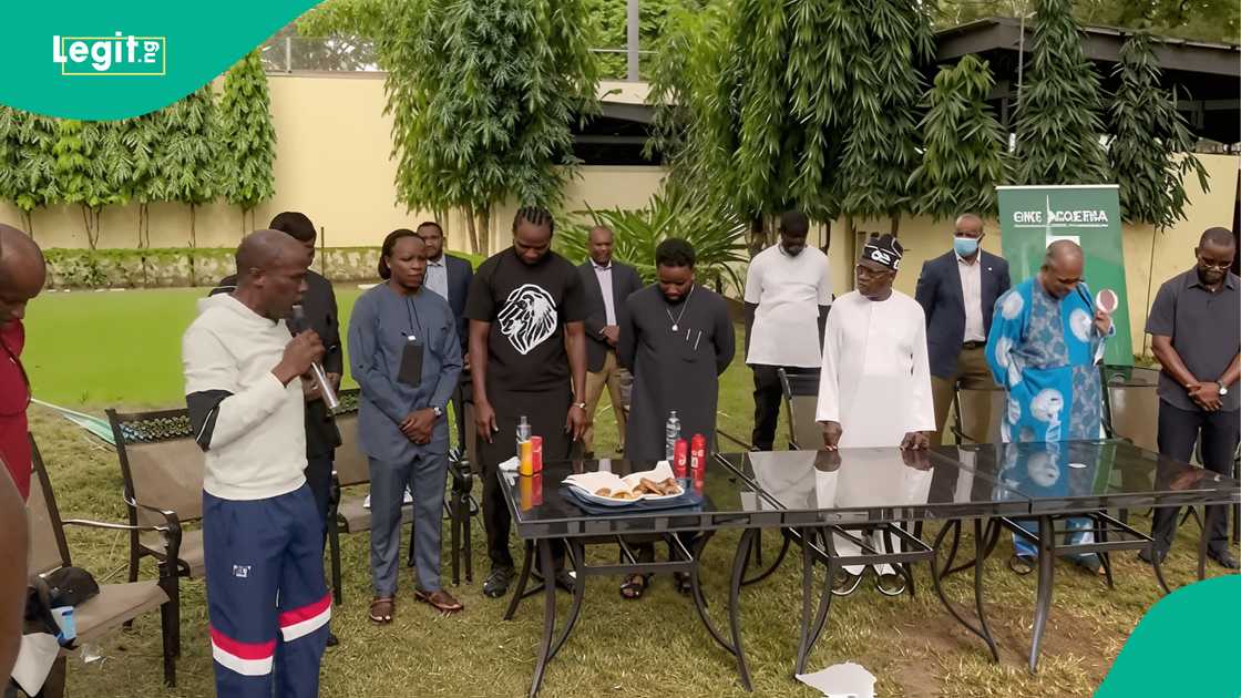 Taribo West, Super Eagles, Bola Tinubu, Peter Rufai, Kanu Nwankwo, Jay Jay Okocha Taribo West, Super Eagles, Bola Tinubu, Peter Rufai, Kanu Nwankwo, Jay Jay Okocha